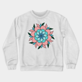 Pink Grows the Flower Crewneck Sweatshirt